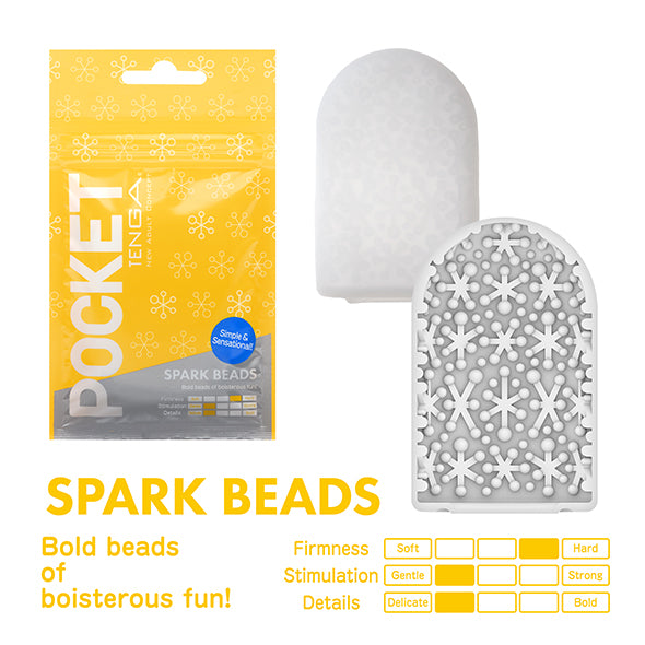 Tenga - Pocket Stroker Spark Beads - POPULAR ITEM!