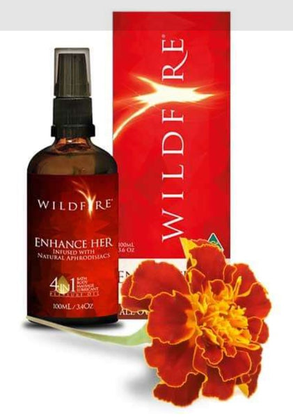 Wildfire 4-In-1 All Over Pleasure Oil - Enhance Her 100MLS - JUST IN!
