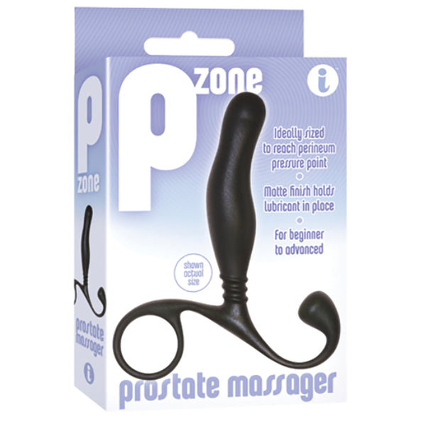 The 9'S P Zone Prostate Massager-Black