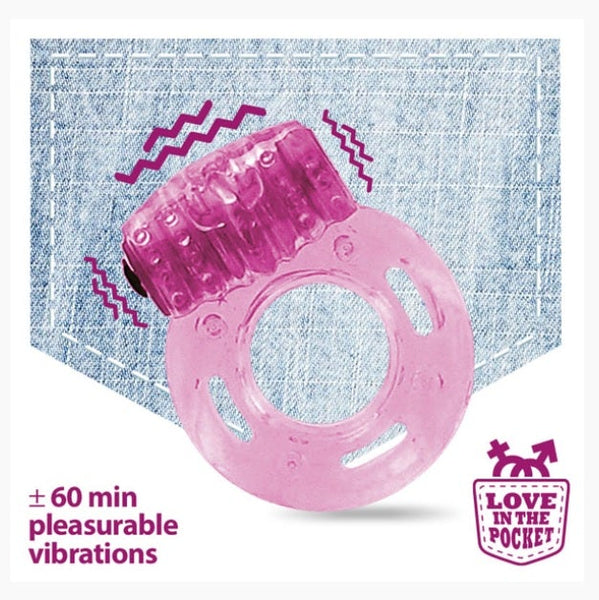 Love Ring - Vibrating Cock Ring  - POPULAR ITEM!