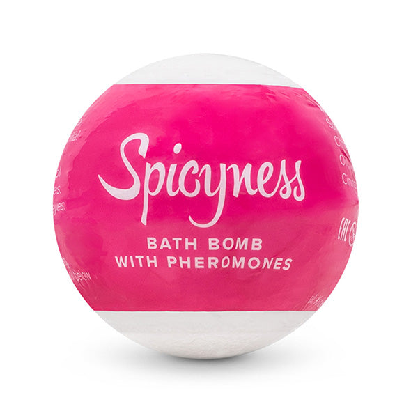 OBSESSIVE SPICY BATH BOMB WITH PHEROMONE - JUST IN!