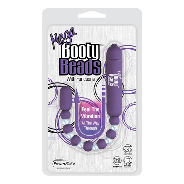 Mega Booty Beads with 7 Functions - Violet -  JUST IN!