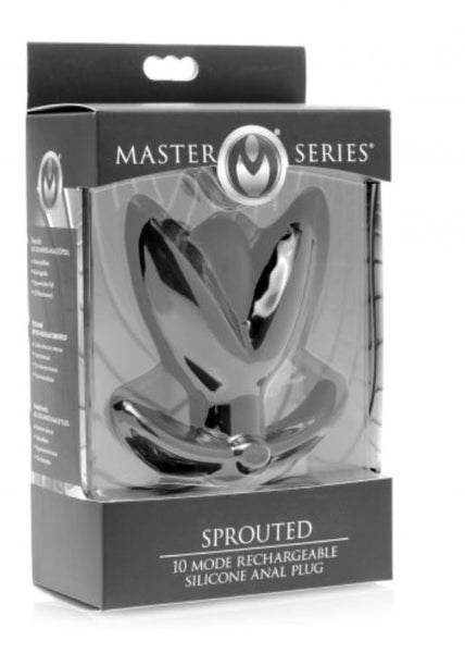 Sprouted 10 Mode Rechargeable Anal Plug - NEW!