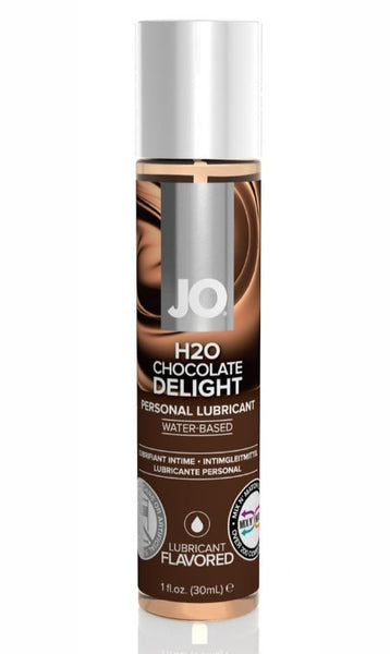 Jo H2O Water Based Flavored Lubricant Chocolate Delight - NEW!
