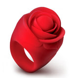 Discreet Rose Ring Finger Vibrator - LIMITED STOCK!