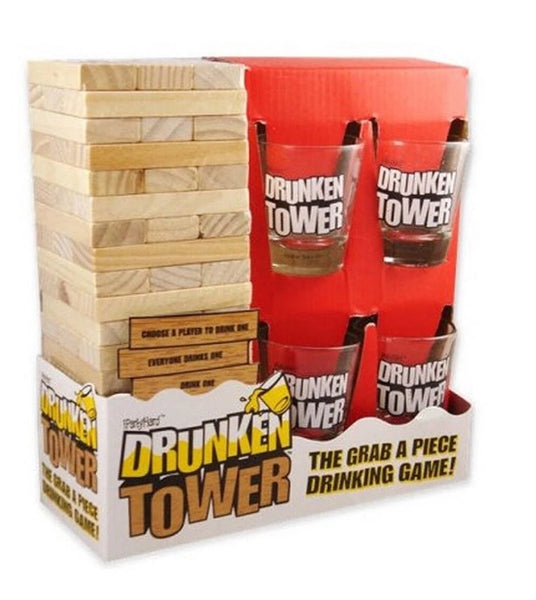 Drunken Tower: Drinking Jenga Edition