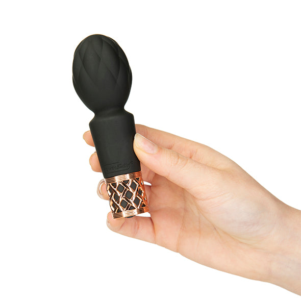 VIBRATING WAND - PILLOW TALK - SECRETS PLEASURE BLACK - JUST IN !