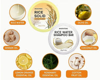 Rice Shampoo Soap Bar