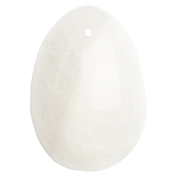 KEGAL - YONI EGG CLEAR QUARTZ SIZE SMALL - NEW!