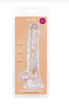 Jelly Dildo with Balls - 17 cm - CUMMING SOON!