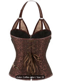 Punk Corset Top - Black & Gold