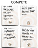 "These Cards Will Get You Drunk Too" Party Drinking Card Game