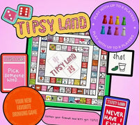 Tipsy Land Adult Party Board Game Set