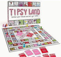 Tipsy Land Adult Party Board Game Set