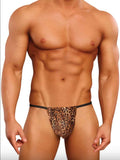 Animal Posing Strap - Leopard Print