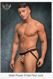 Pride Fest Jock Underwear Rainbow Herringbone