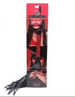 Crimson Tied Embossed Flogger